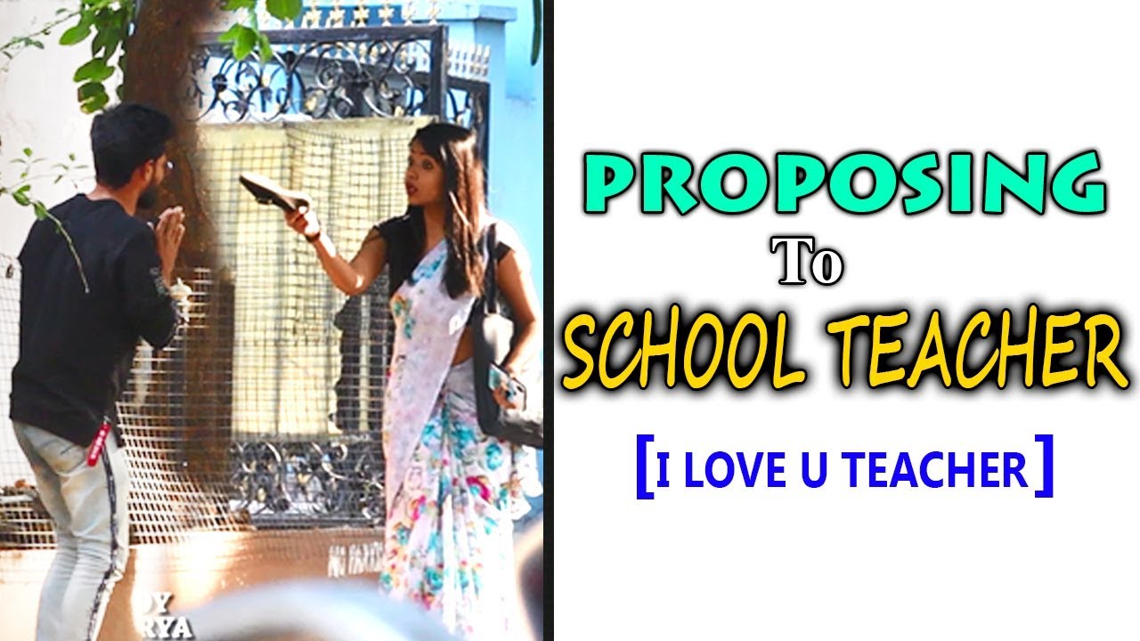 PROPOSING TO SCHOOL TEACHER GONE WRONG |TELUGU PRANKS | DREAMBOY'S 50th PRANK | DREAMBOY JAYSURYA