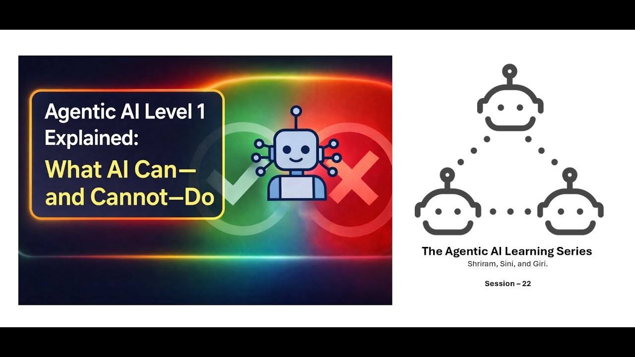 22. Уровень 1 - Агенты - Что они могут делать, а чего не могут?
