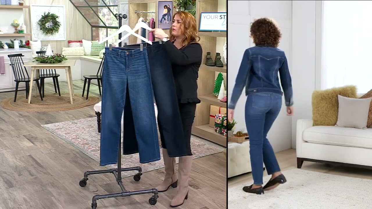LVPL by Liverpool Sadie Straight Leg Jean with Welt Pockets on QVC