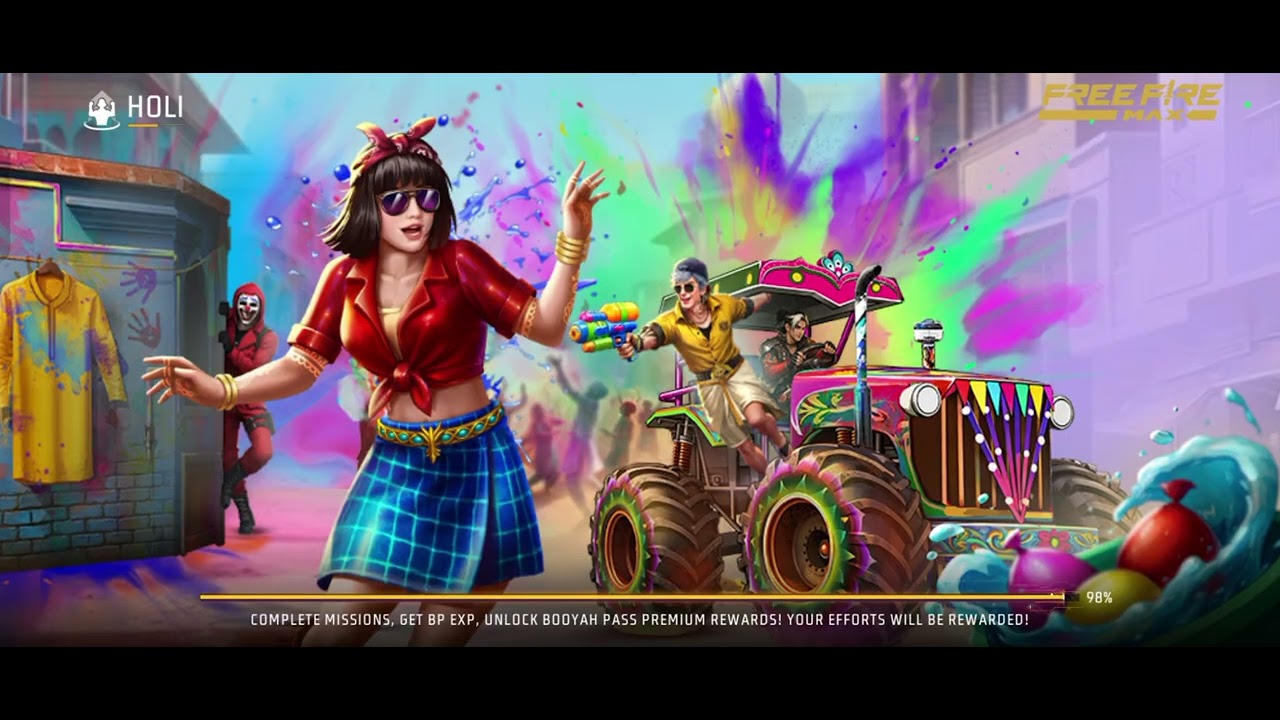 I play free fire with my friend garvrrr