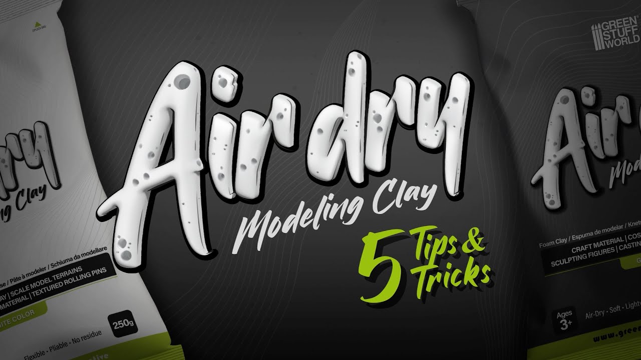 5 Essential Tips for Air Dry Foam Clay! | ¡5 consejos para usar Air Dry Foam Clay!