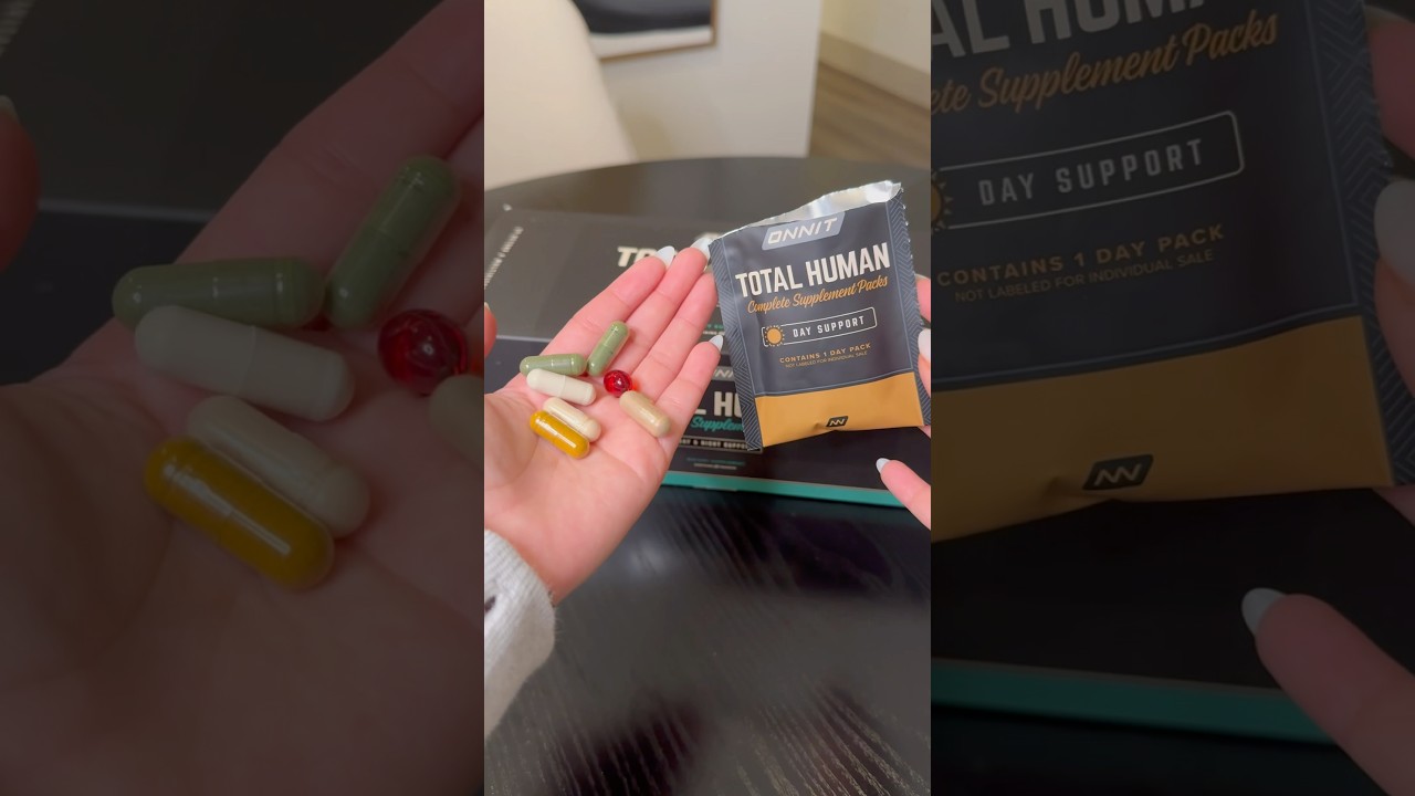 No more juggling bottles, just complete daily support in convenient AM & PM packs&mdash; Total Human🙌