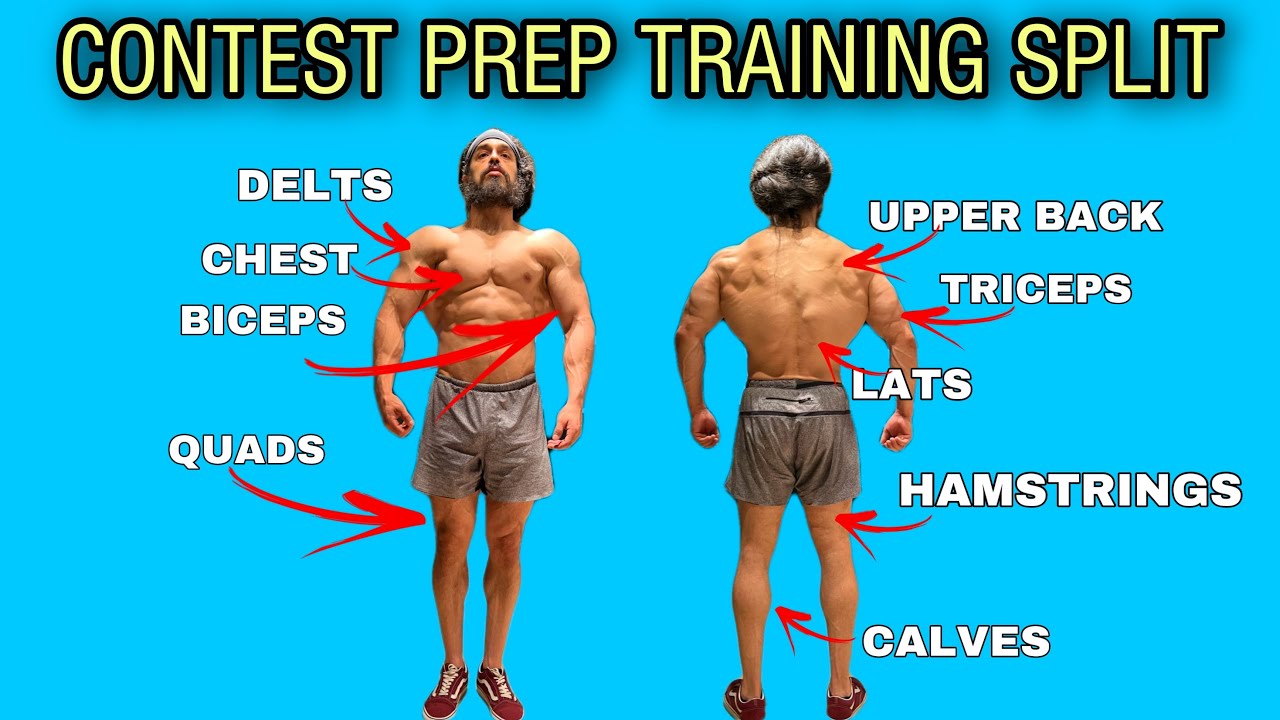 Prepping In The Year 3000 - Training Split At 18 Weeks Out