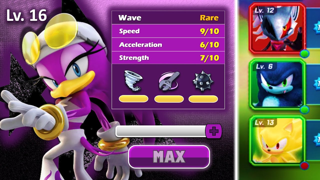 Sonic Forces (Pain) Battle - Wave Gameplay (Max Level)