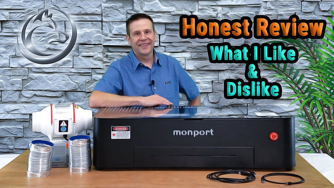 Monport Onyx R  Review #monport #laserengraving #laser #review #woodworking #co2