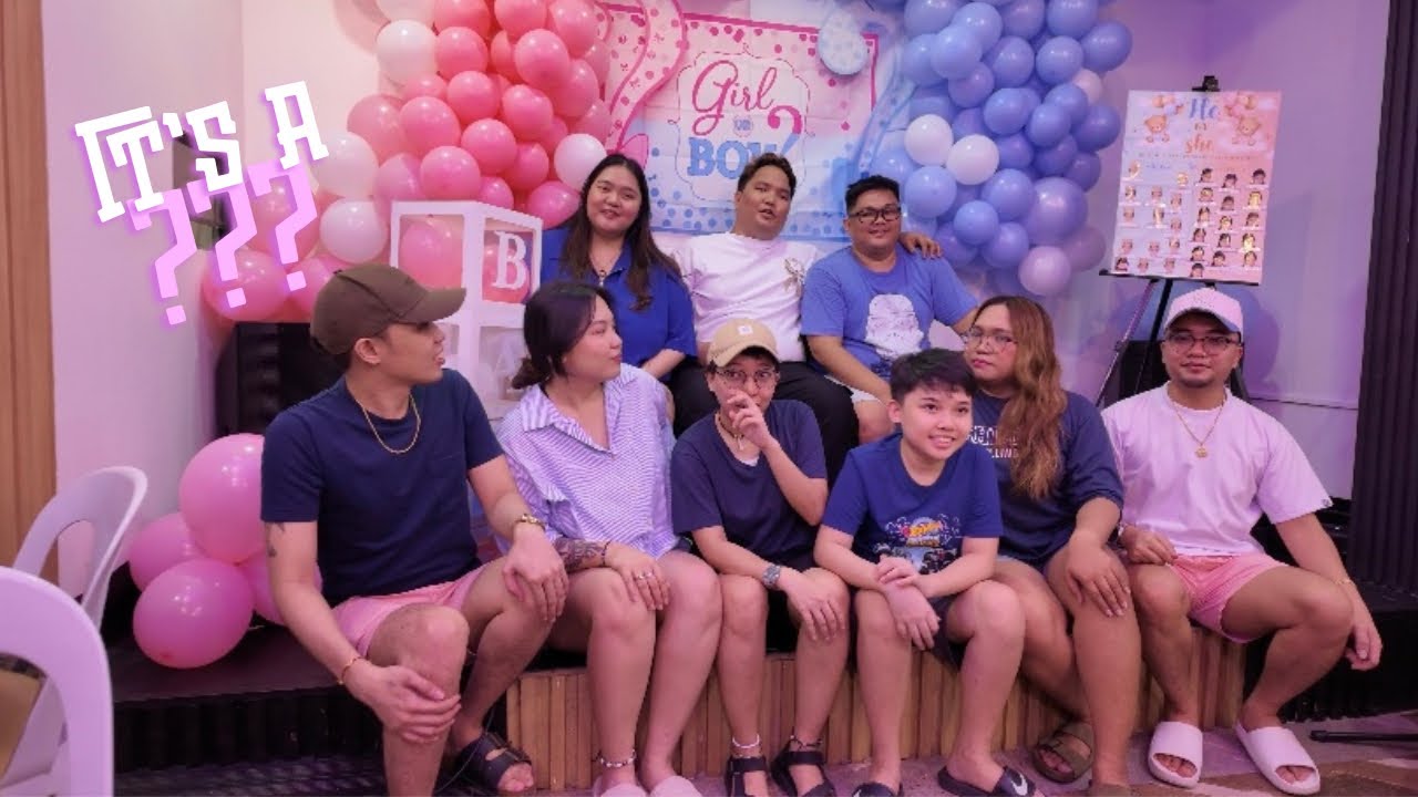 GANAP KASAMA ANG MGA PINSAN NI TATAY EMAY (gender reveal)