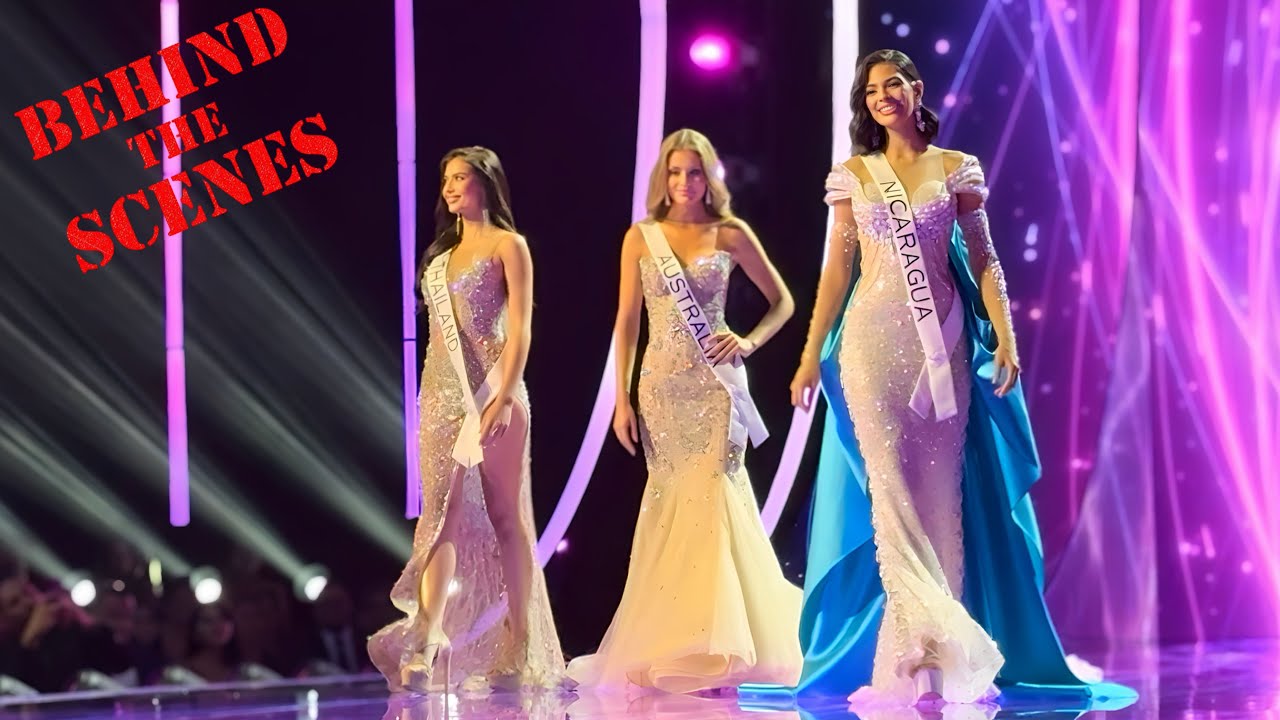 TOP 3 FINAL LOOK -Behind the Scenes-Miss Universe 2023- My Camera