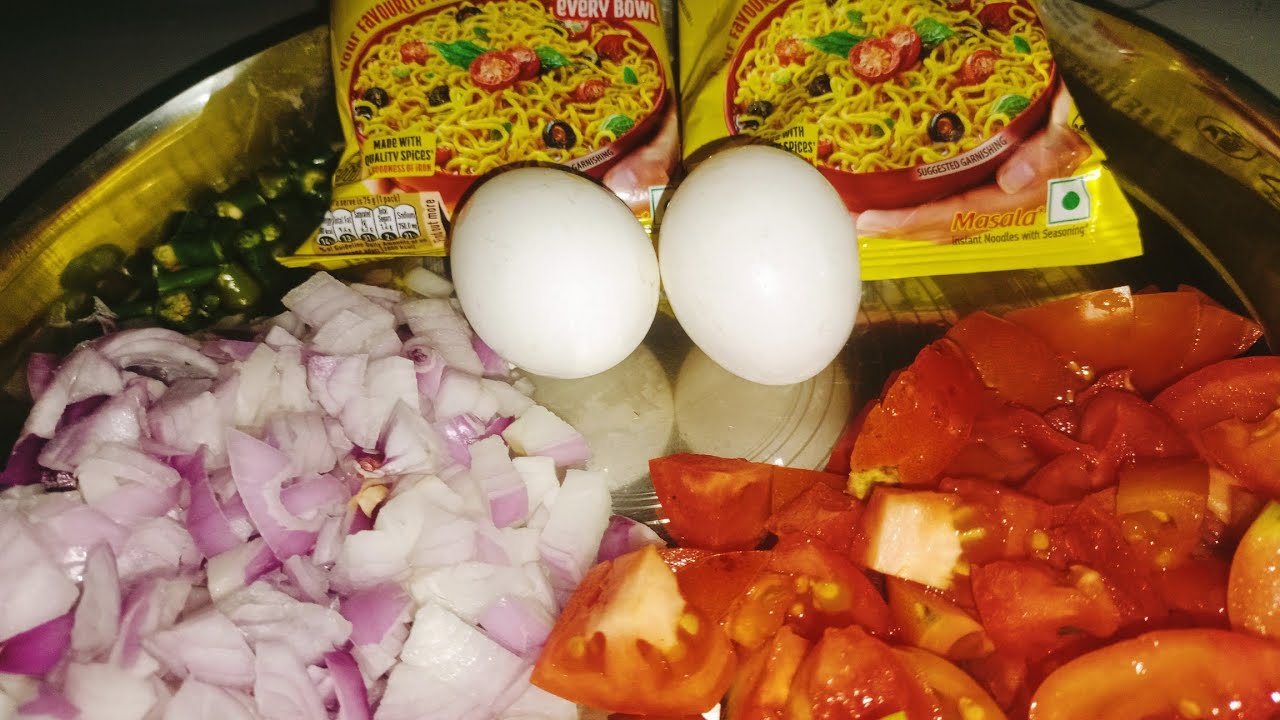 अंडा मैगी बनाने का सबसे आसान तरीका.