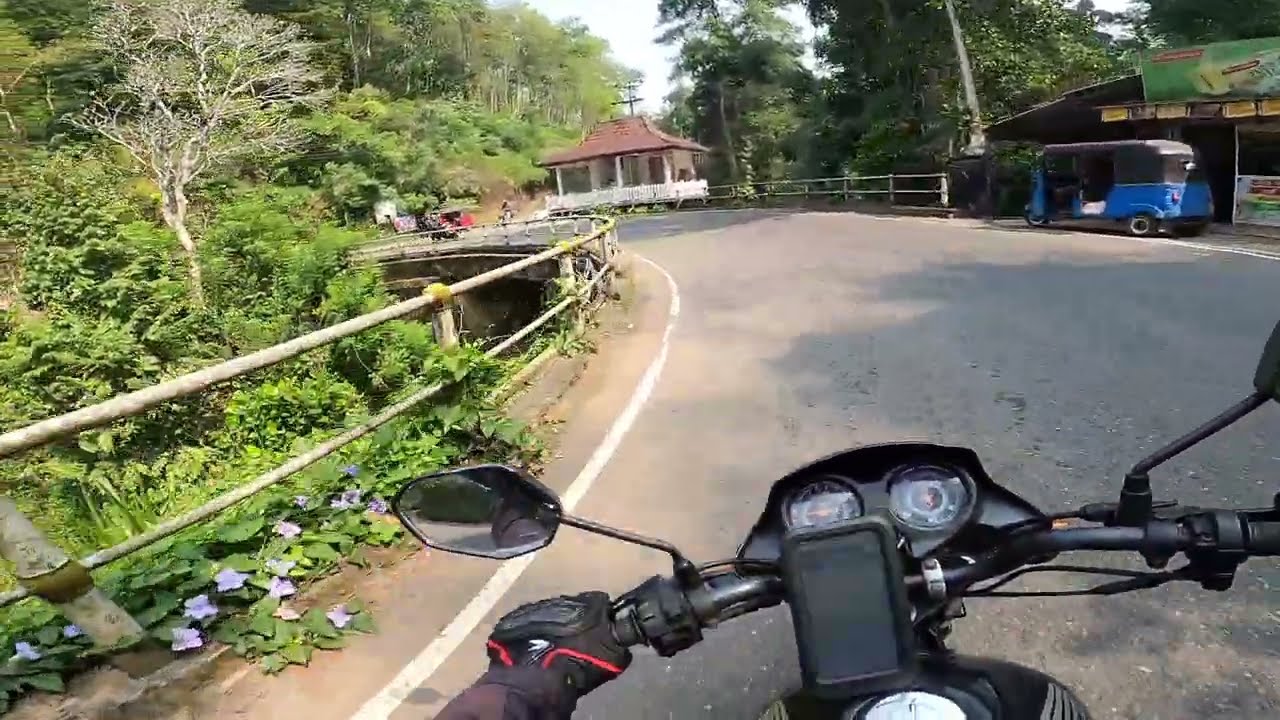 Motorcycle Ride POV #02 | Kitulgala to Awissalwella Road | Sri Lanka