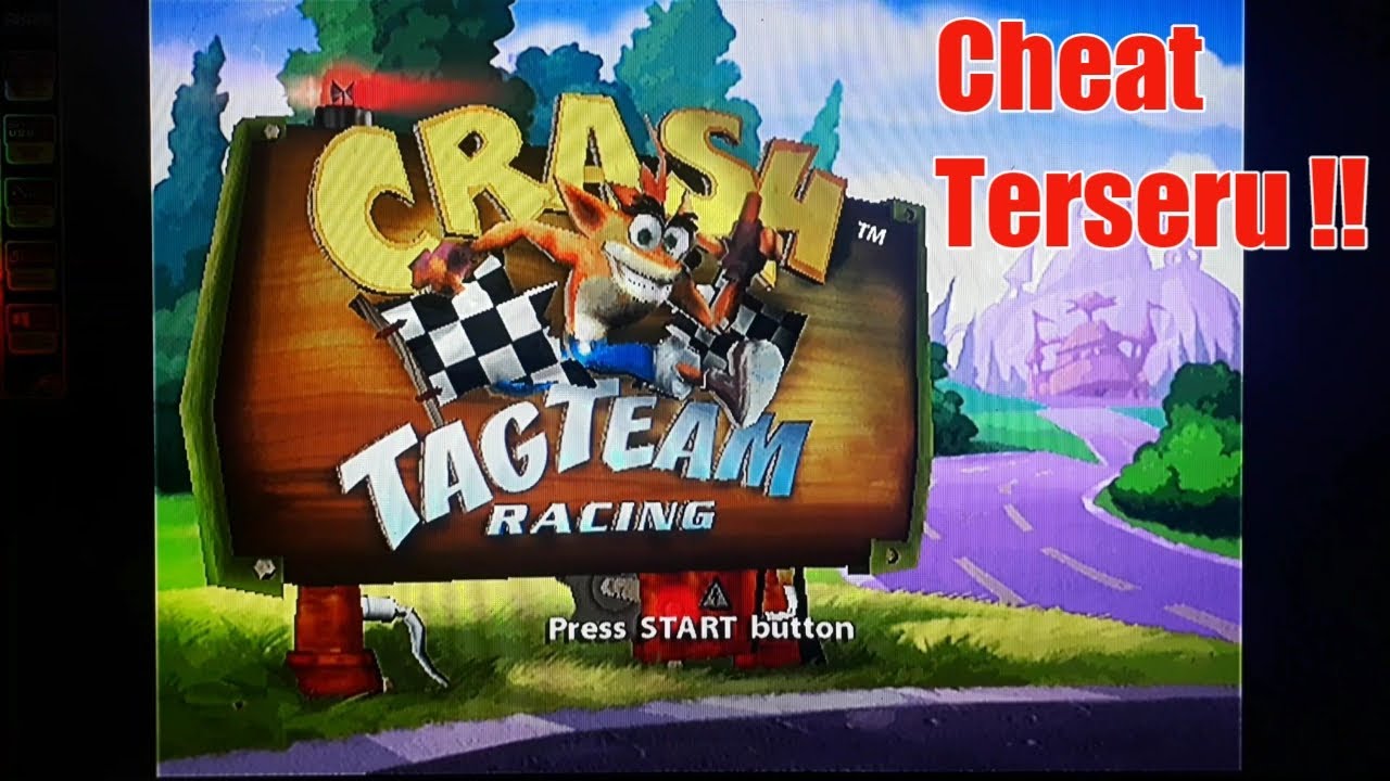 Crash Tag Team Racing (CTR) Ps2 || Che4t Terlengkap Dan Seru.