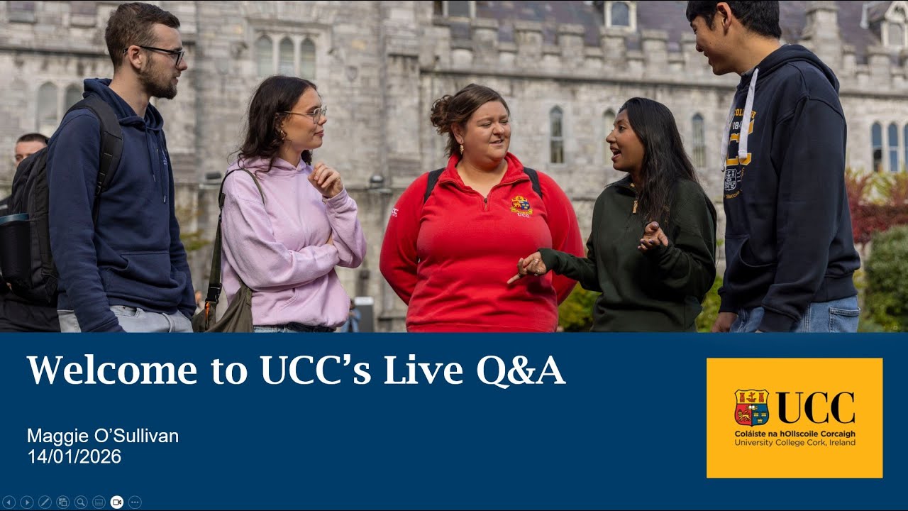 UCC Live Q&A Session Wed, 14 Jan 2026 Recording