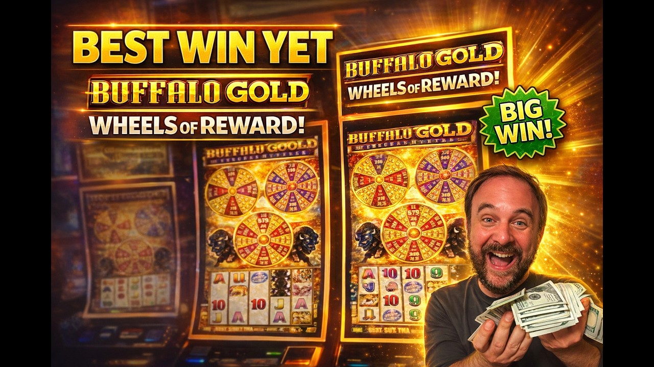 Buffalo Gold Wheels of Reward &mdash; лучший бонус на данный момент! (по отзывам участников в прямом эф...