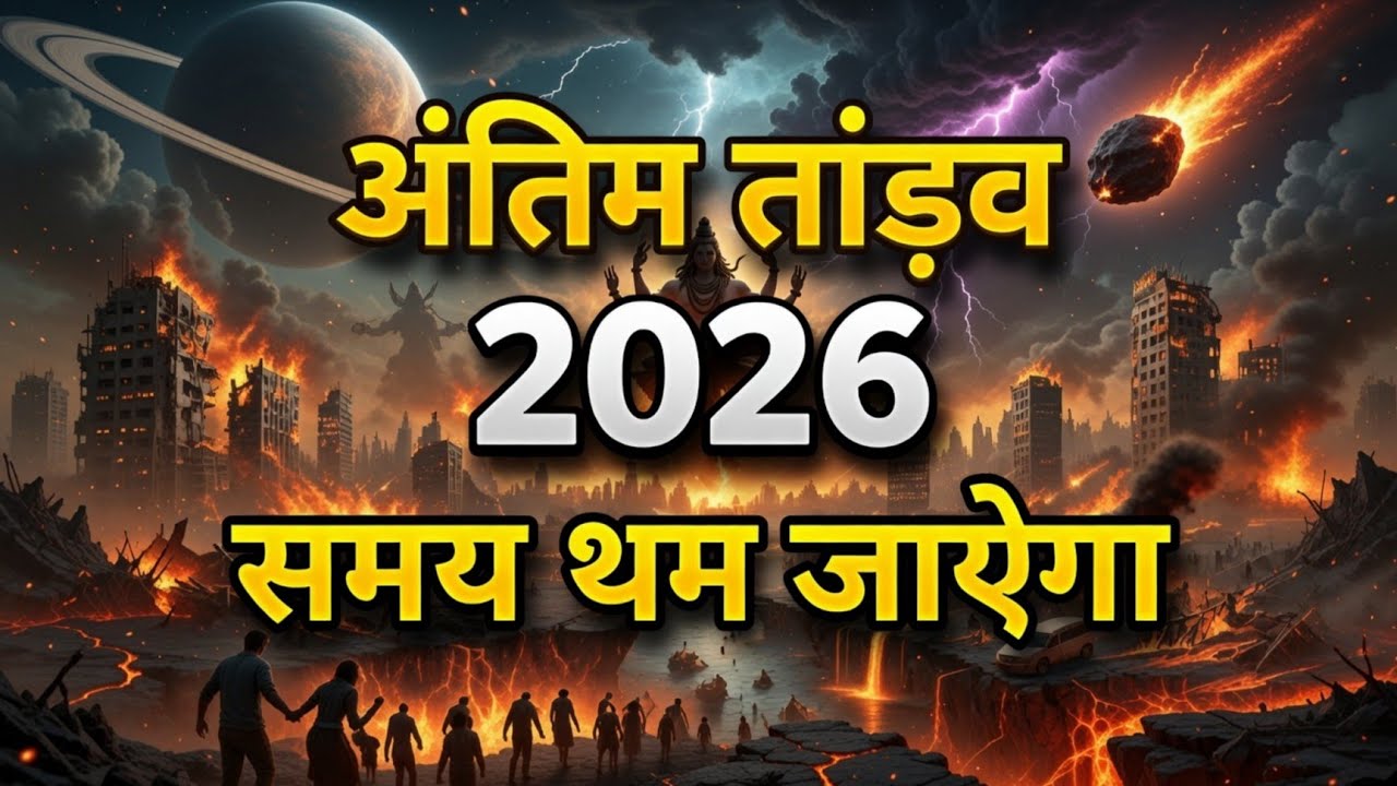 2026: कालचक्र की अंतिम चेतावनी, भविष्य वाणी हुई सच समय थम जायेगा | hindi prediction