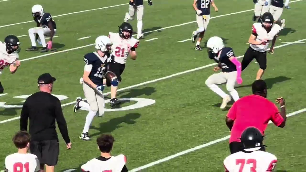 STONY POINT VS VISTA RIDGE HIGH FRESHMAN FOOTBALL GOLD TEAM