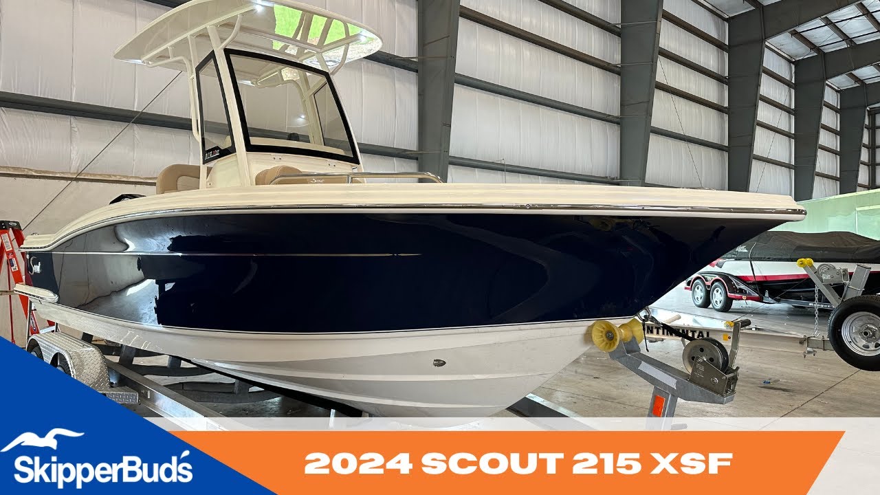 2024 Scout 215 XSF Center Console Boat Tour SkipperBud's