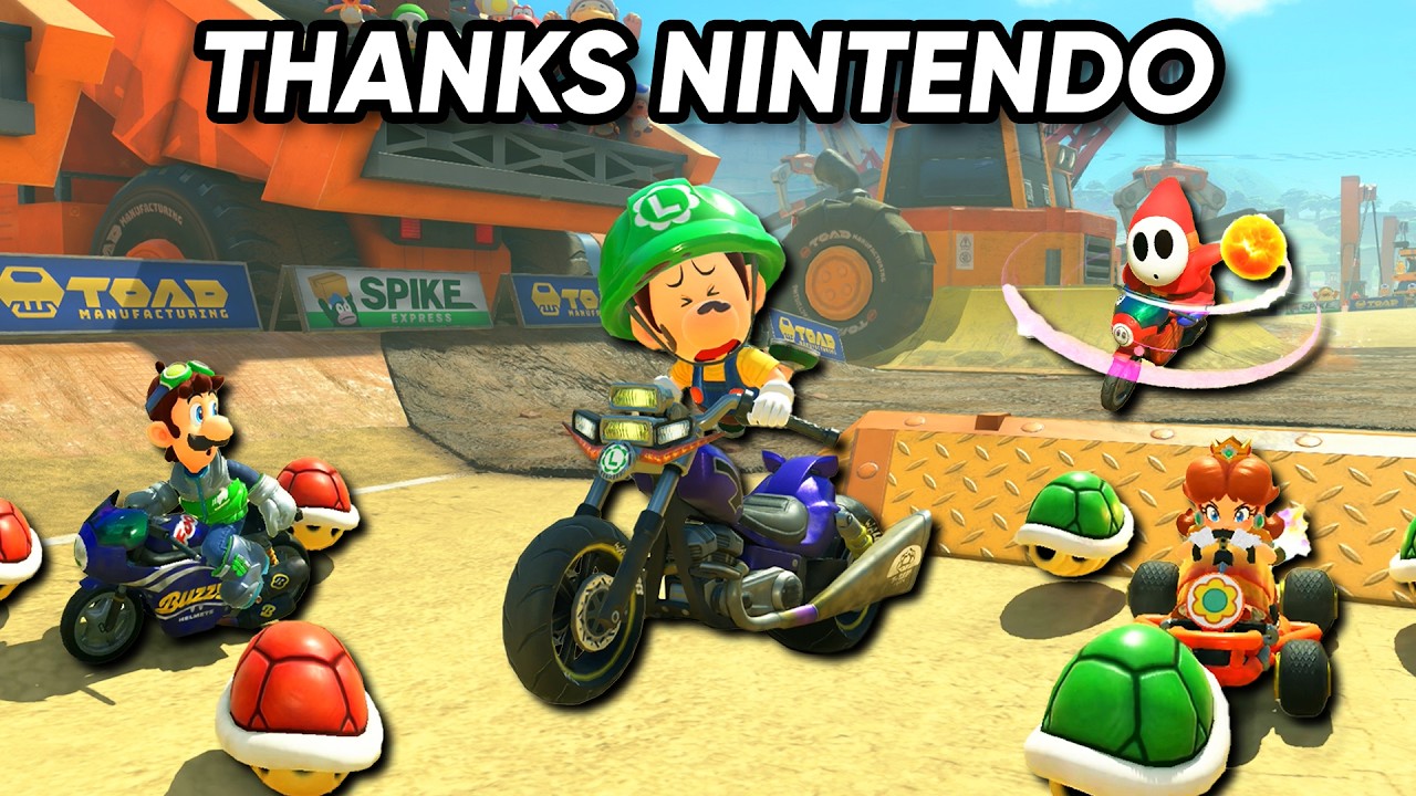 Я попробовал поиграть в Mario Kart так, как задумала Nintendo...