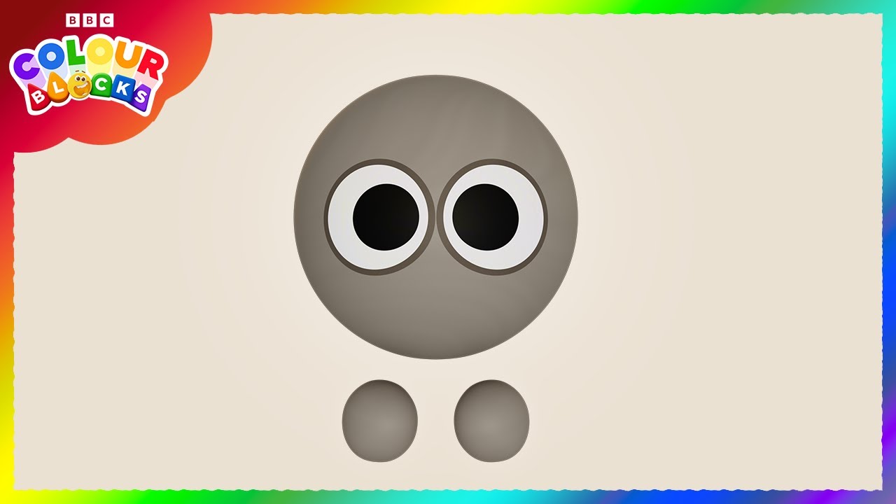 Shades of Grey 2! 🖤🎨 | Meet colour Grey | Full episodes Compilation for Kids | Colourblocks