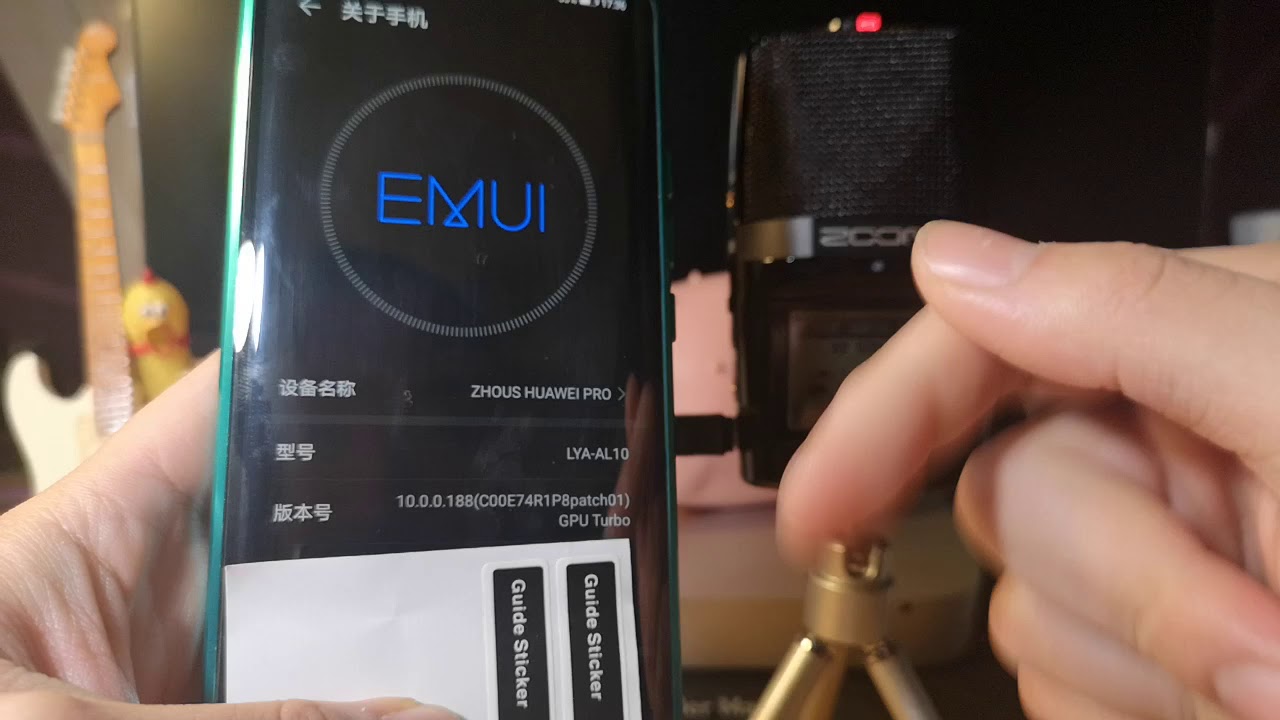 华为手机如何连接外接麦克风自拍博主vlog