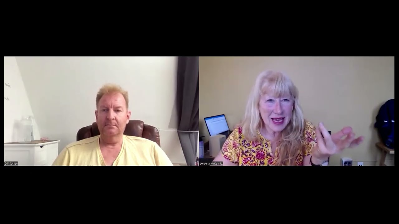 Loreena McKennitt   Video Interview  mit Olli Sachse