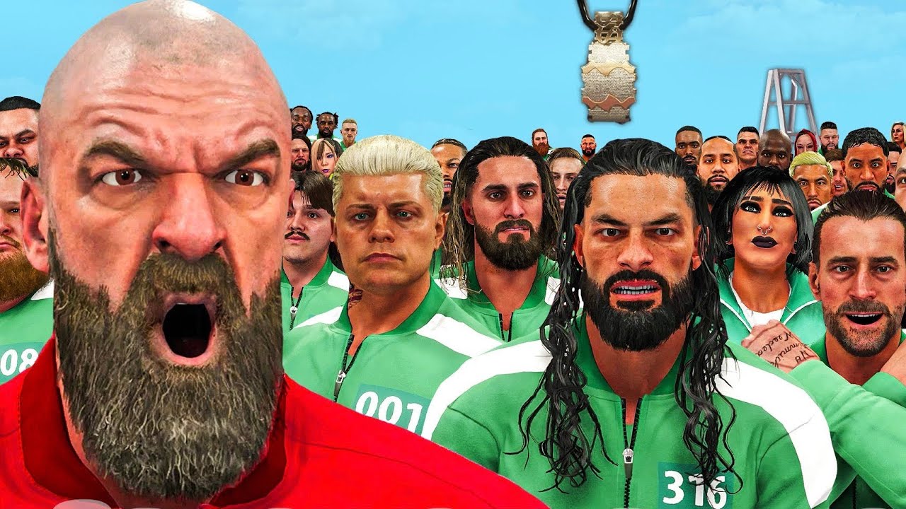 WWE X SQUID GAMES Parody Film❌🎥 (MUST WATCH)
