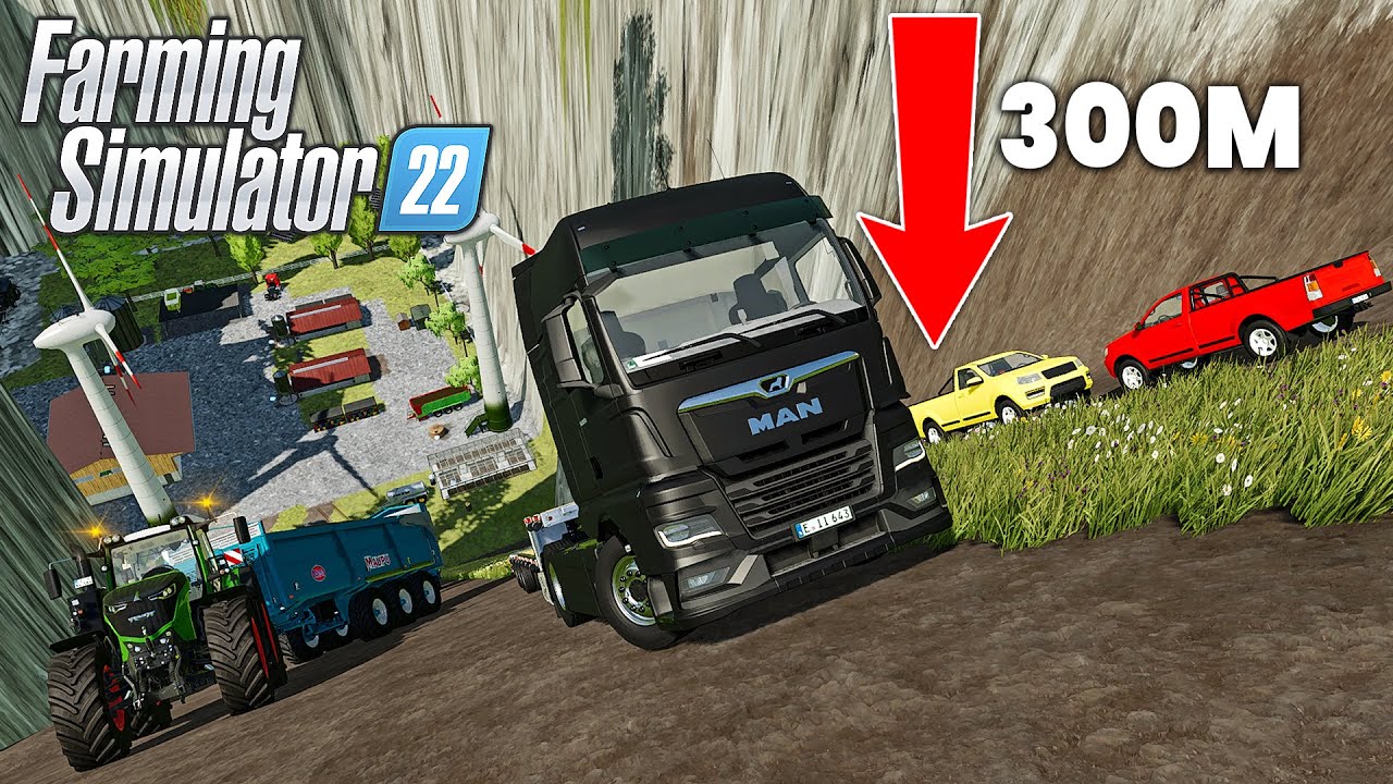 Ferme à 300M SOUS TERRE, CA FAIT QUOI ? (Farming Simulator 22)