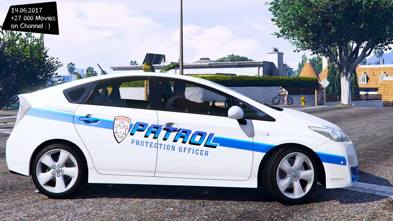 Toyota Prius Security Car Pack New ENB Top Speed Test GTA Mod Future _REVIEW