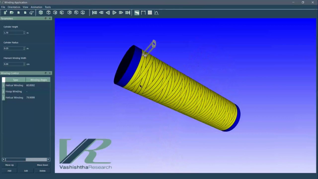 Filament Winding Software