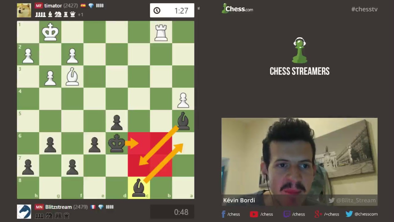 Blitz games on chess.com