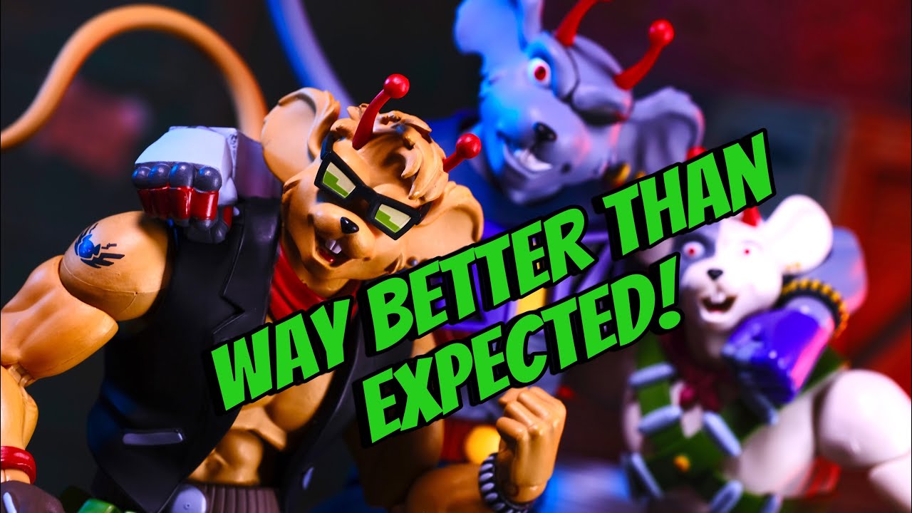 The Nacelle Company:  Biker Mice From Mars Wave 1 - These Turned Out Awesome!