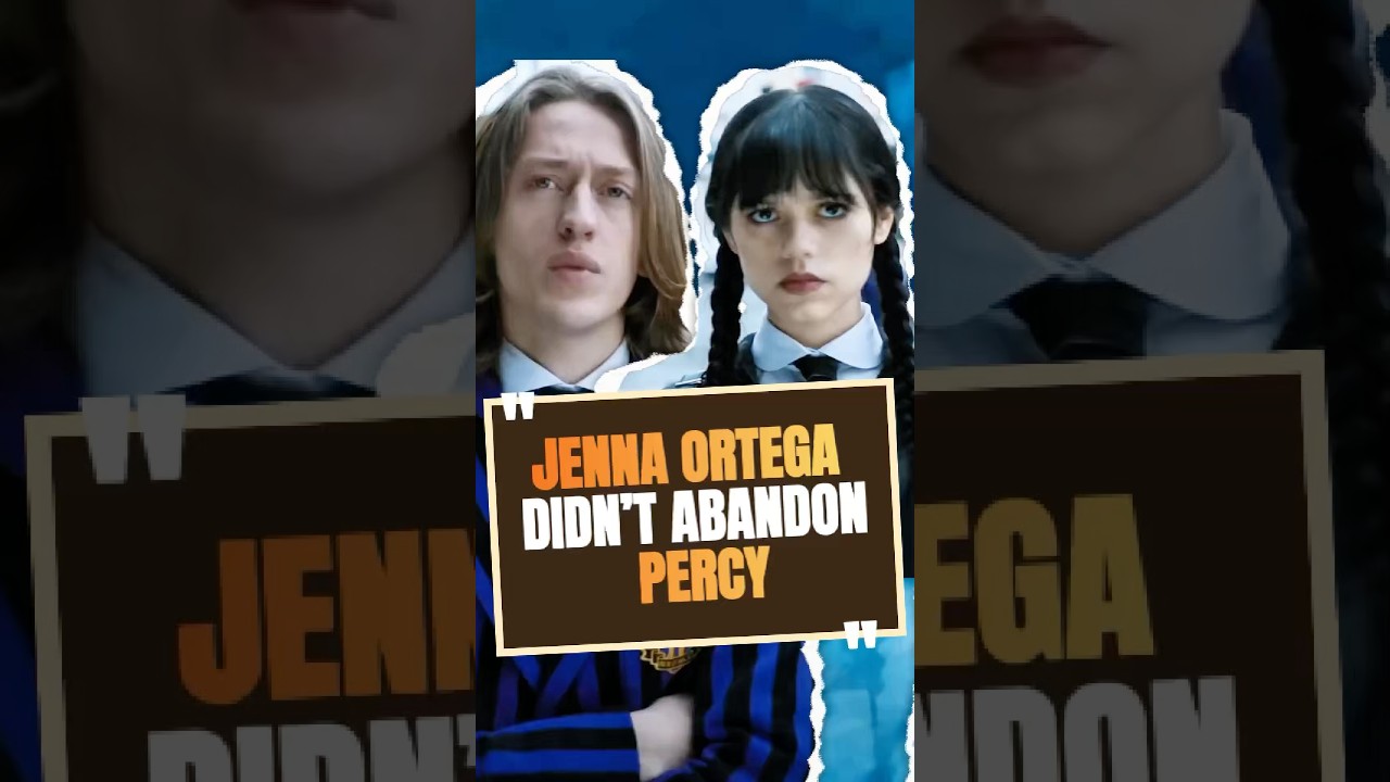Jenna ortega didn&rsquo;t abandon Percy Hynes White！