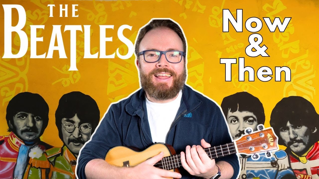 NOW & THEN - THE BEATLES (EASY UKULELE TUTORIAL!)