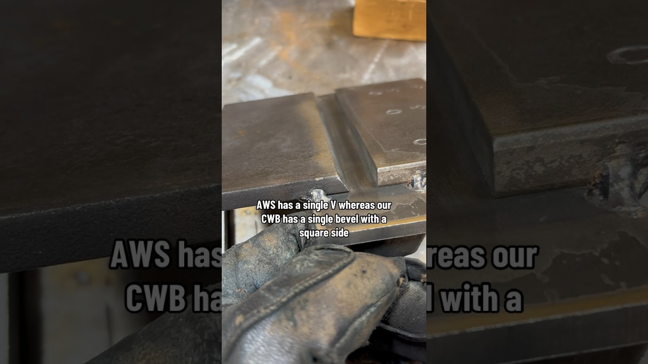 Canada vs USA Structural Weld Test. 