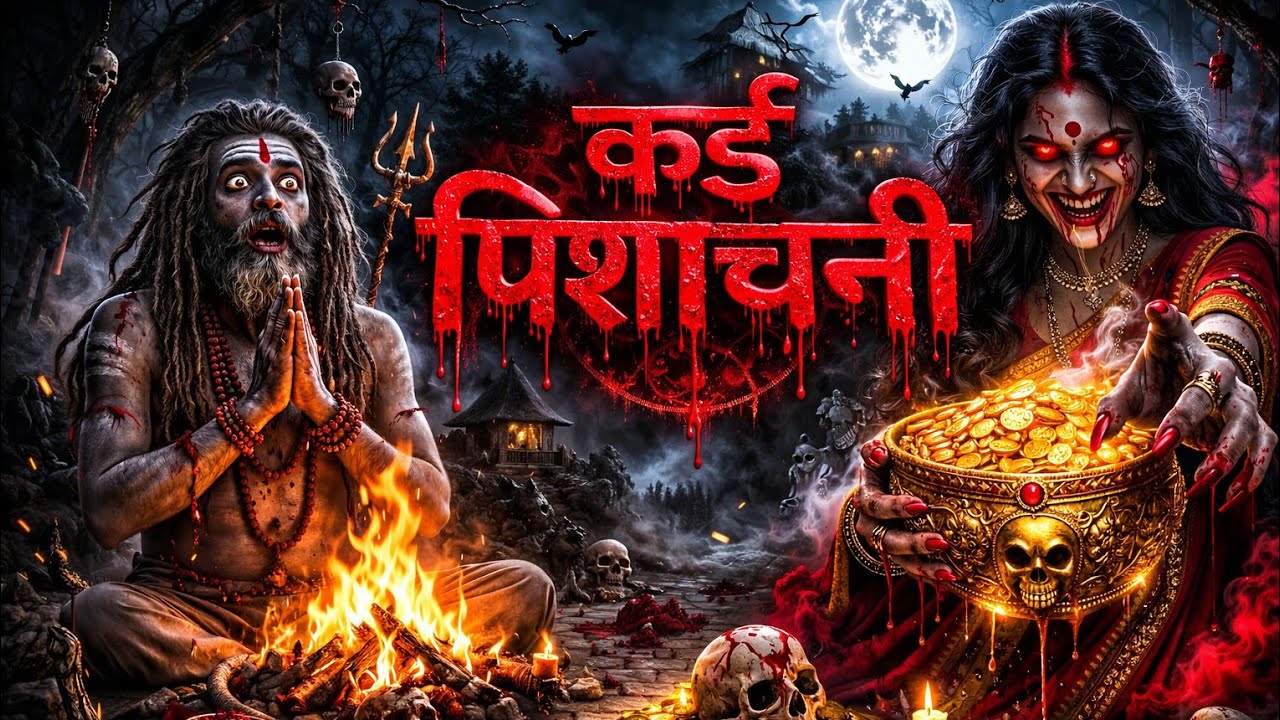 कर्ड पिशाचनी: अघोरी और लालची सरपंच का खौफ | Horror Story Hindi