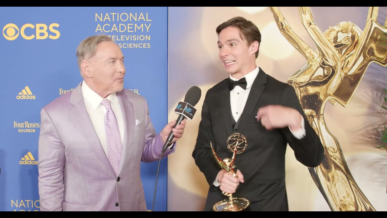 Nicholas Alexander Chavez Interview - GH - Outstanding Younger Performer - 49th Daytime Emmys