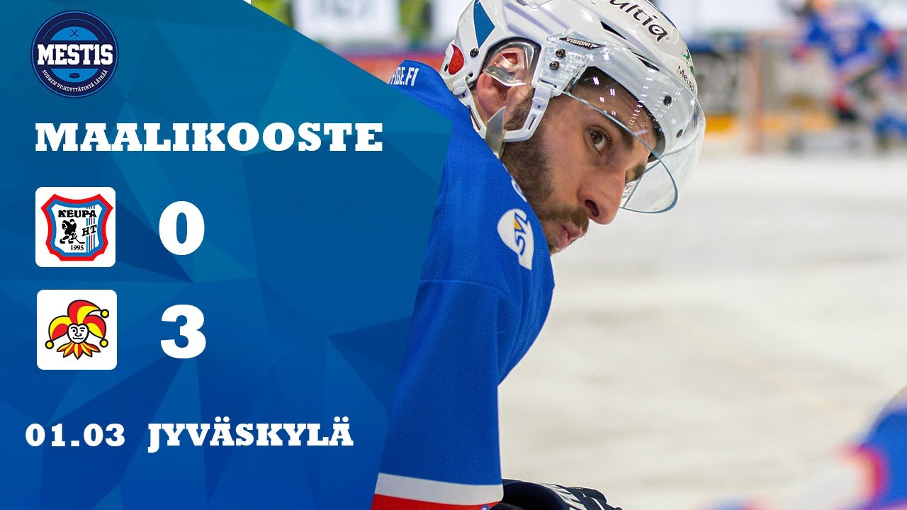 Maalikooste KeuPa HT - Jokerit 1.03.2025 (0-3)