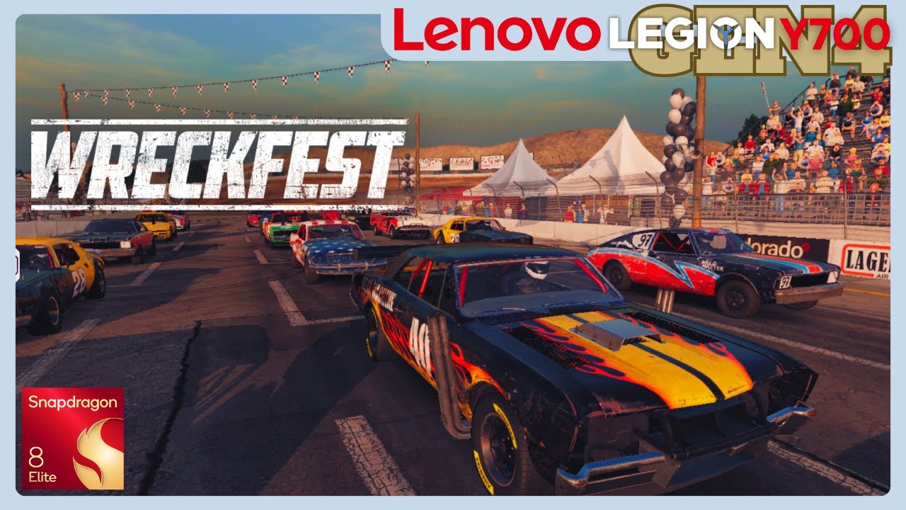 Wreckfest | Android Gameplay | Legion Y700 (Gen 4) | 16/512 | Snapdragon 8 Elite | Max Settings