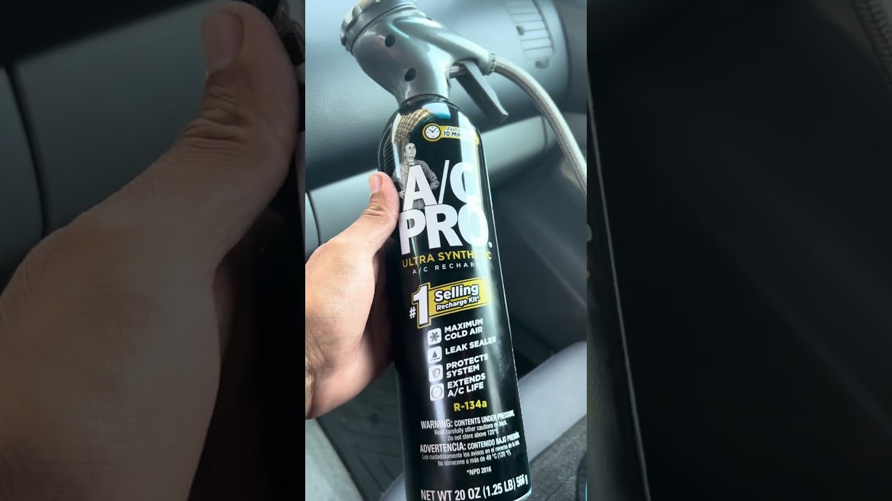 Работает ли A/C Pro Recharge?! | R134a | Ультрасинтетика #автомобиль #сделайсам #механик