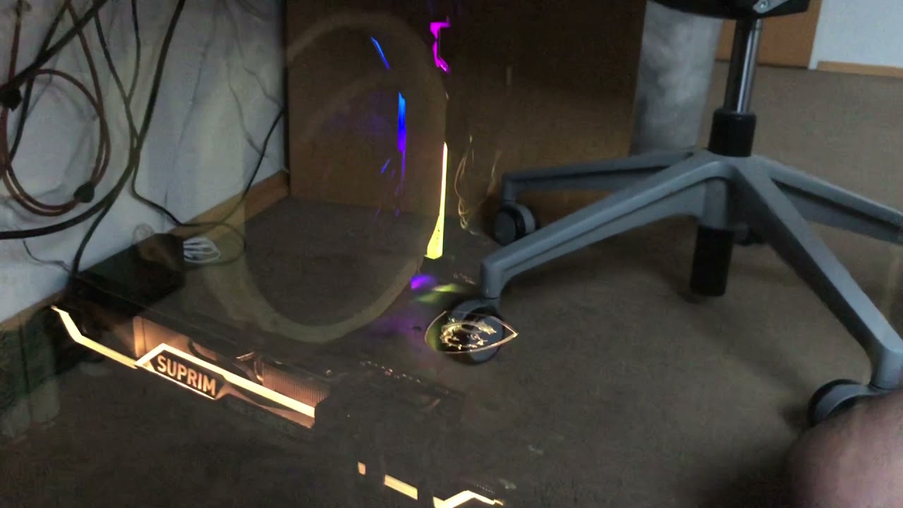 Сломанный VBIOS MSI RTX 3090 Suprim X после обновления VBIOS из Dragon Center