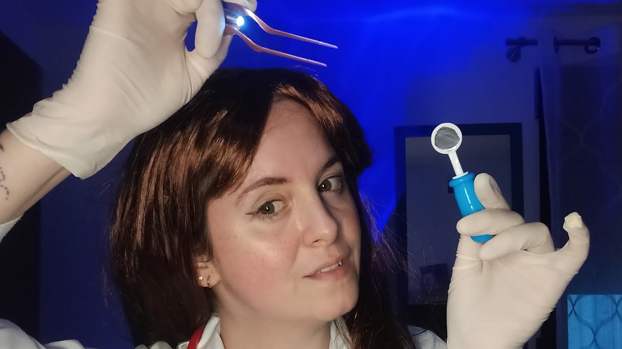 ASMR/Médico (revisión de oído)