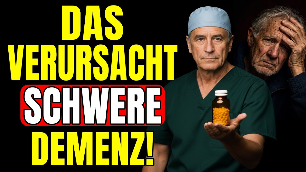 Das schlimmste Medikament zerstört mit der Zeit das Gehirn – und kann Demenz auslösen