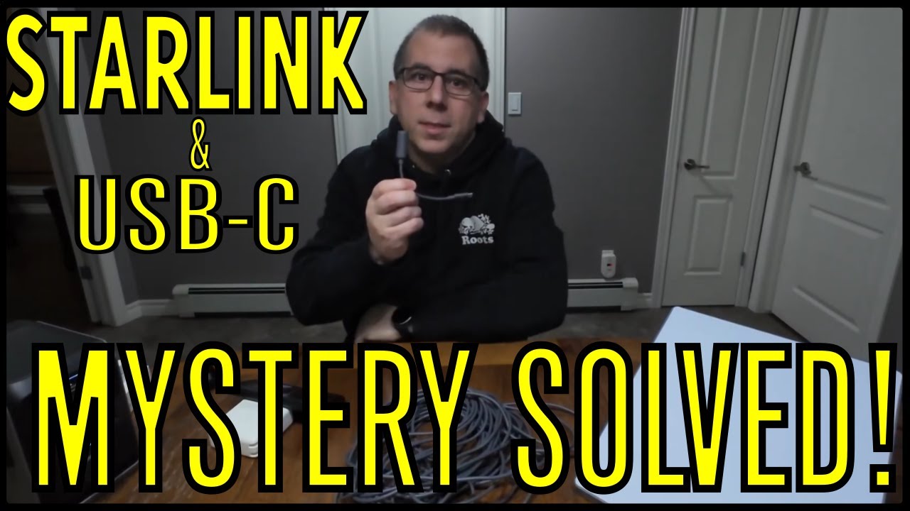Проблемы с питанием STARLINK через USB-C? Больше никаких проблем! Объяснение USB-C.