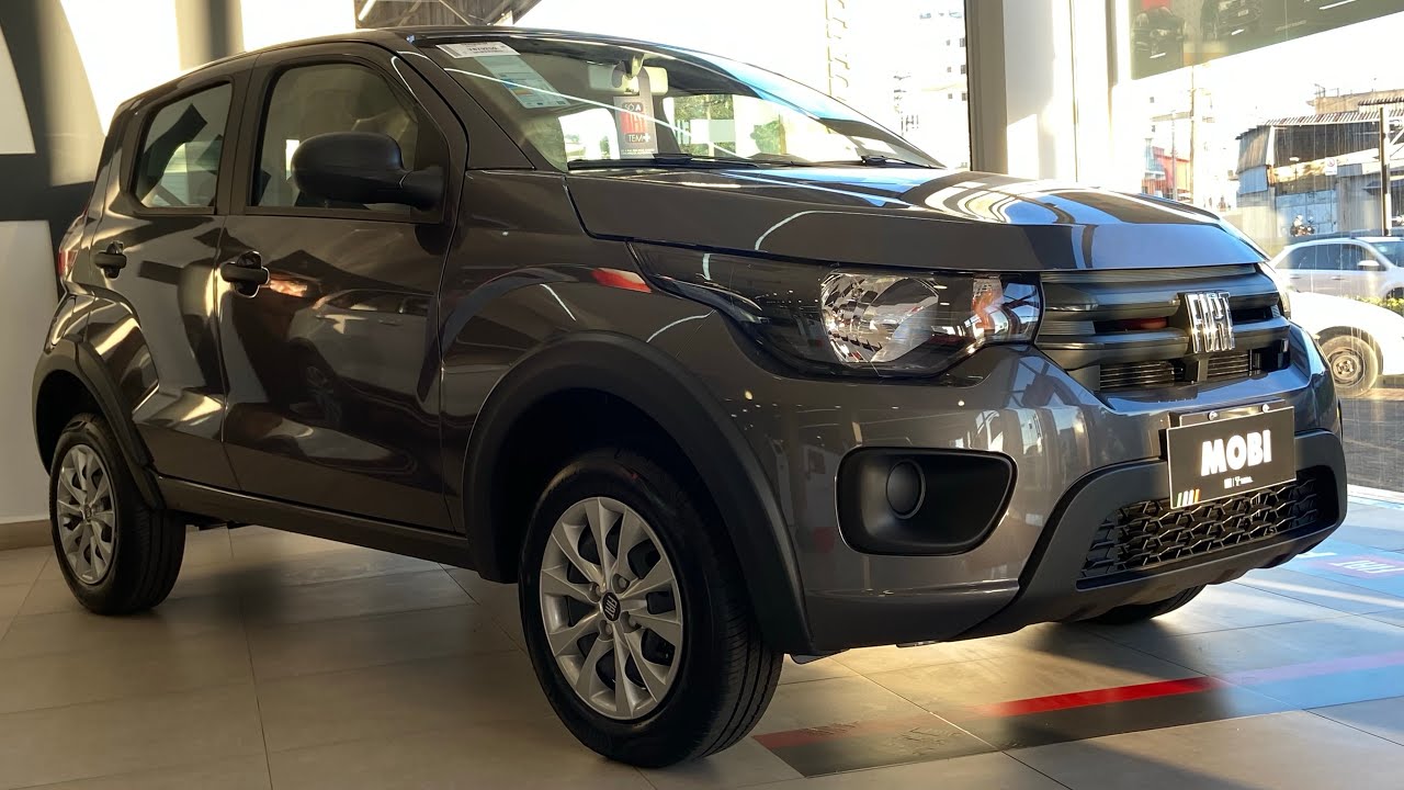 NOVO FIAT MOBI 2023 O CARRO POPULAR SIMPLES DE ENTRADA MAIS BARATO DO BRASIL MUITO MELHOR QUE KWID
