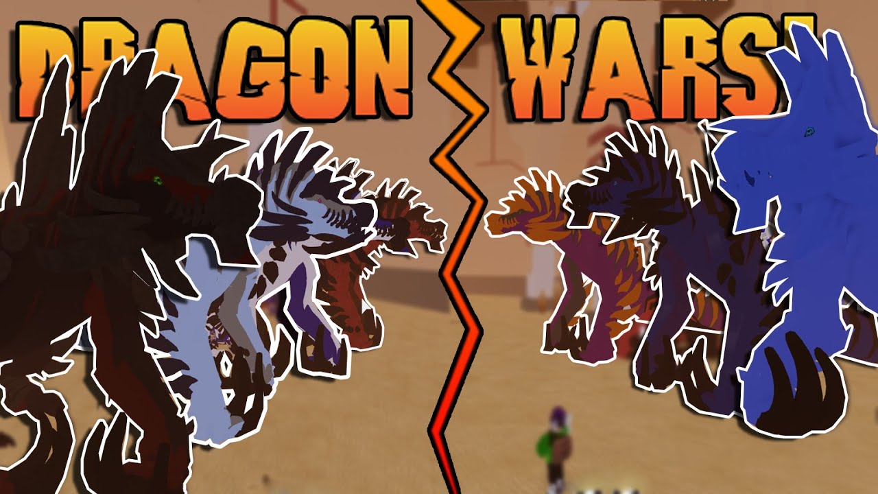 Roblox Dragon Adventures - THE GREAT ZINTHROS WAR! (DRAGON WARS 1)