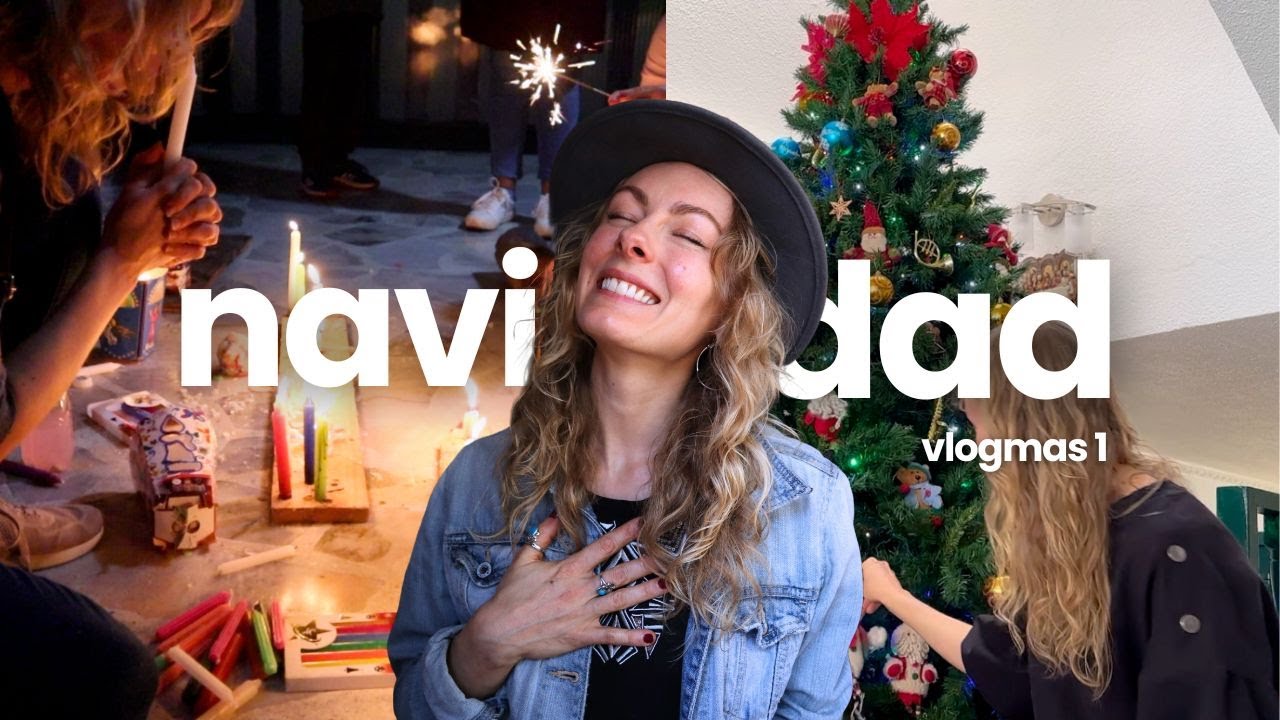 Navidad en Colombia 🎄 decorando la casa, preparando natilla & celebrando velitas | vlogmas
