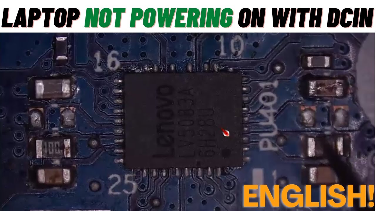 LAPTOP NOT POWERING ON WITH DCIN | NM B241 | 19 V IN MOTHERBOARD NOT SWITCHING IN ENGLISH | LAPTEX