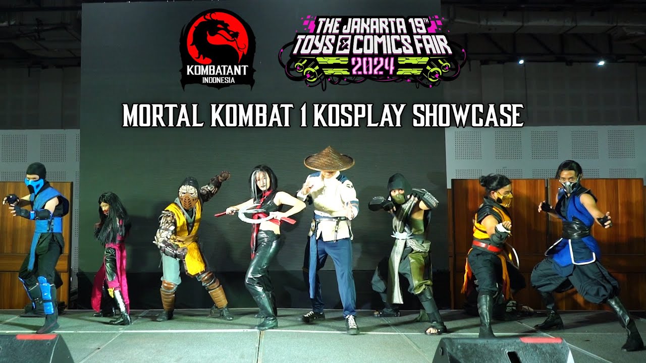 Mortal Kombat 1 Cosplay Showcase at The Jakarta Toys & Comic Fair 2024 by Kombatant Indonesia