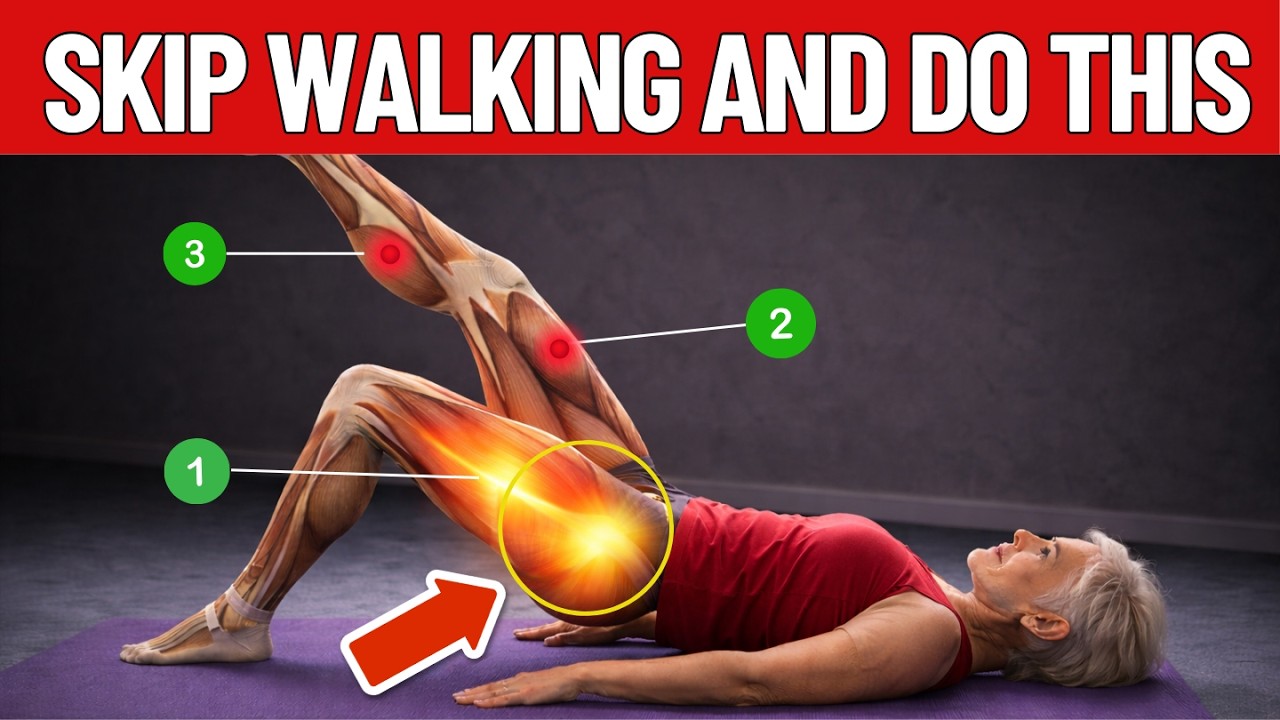 Over 60? These 3 Seated Glute Moves Rebuild Balance & Strength Fast | Senior Health Tips