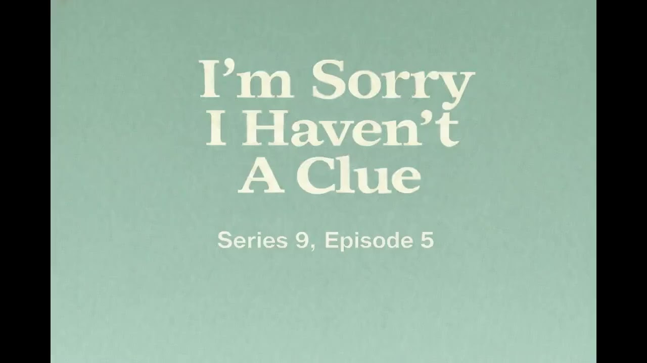 I'm Sorry I Haven't A Clue - Series 9, Episode 5 (24-Apr-82)