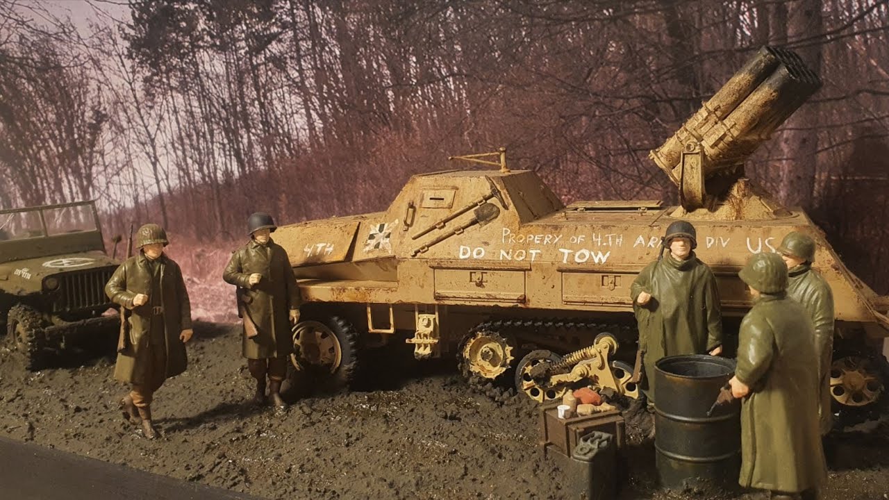 Panzerwerfer check point | Ardennes Offensive| Scale 1/35