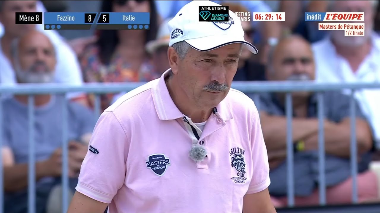 1/2 Finale - Masters de p&eacute;tanque 2021 - &Eacute;tape 5 : Tr&eacute;voux - Lacroix vs Wild Card / Fazzino vs Italie